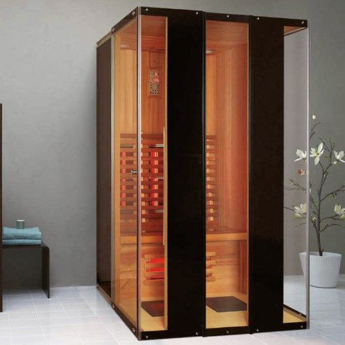 Cabine sauna infrarouge « Madère » pour 2 personnes