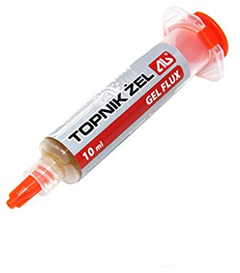 ART.AGT-179 Flussmittel: Kolophonium RMA Gel Kunststoffbehälter 10ml AG TERMOPAS