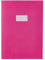 HERMA 5524 Heftumschlag A4 Papier Pink, Hefthülle mit Beschriftungsfeld aus extrem kräftigen Papier & satten Farben, Heftschoner für Schulhefte, farbig