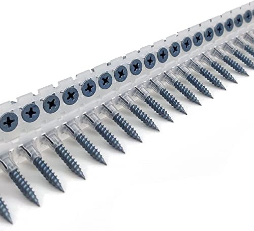 Magazinierte Schnellbauschrauben mit Feingewinde 3,9x45mm BLUEfast500, 1.000 Stück