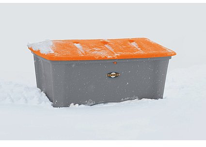 Streugutbehälter, 100 Liter Inhalt, ohne Entnahmeöffnung