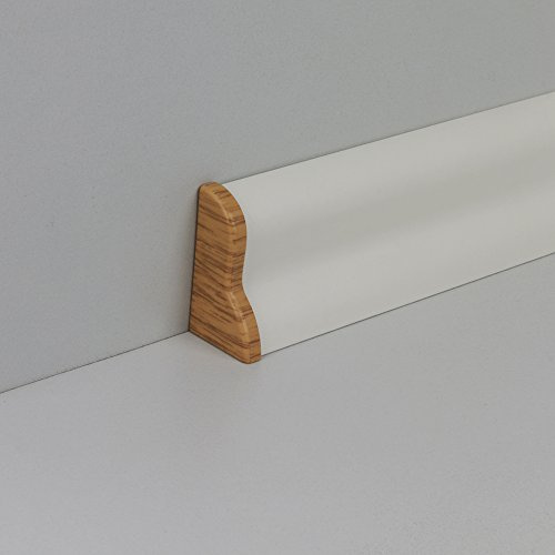 Endkappen Kunststoff für Profilsockelleiste Links und Rechts Eiche