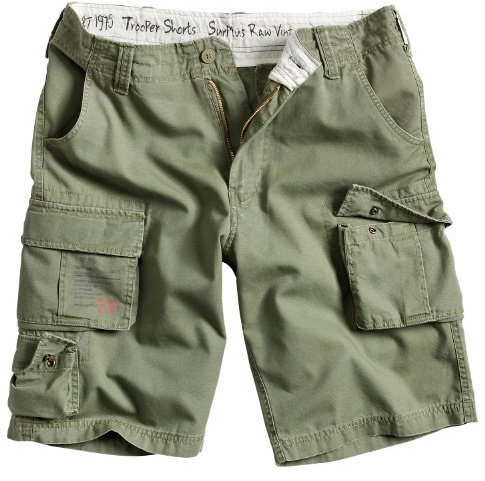 Surplus Raw Vintage Herren Cargo Trooper Shorts