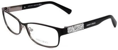 Brillen Jimmy Choo JC124 KI8 MATTE BLACK DARK RUTHENIUM BLACK 54/15/ WOMAN