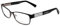 Brillen Jimmy Choo JC124 KI8 MATTE BLACK DARK RUTHENIUM BLACK 54/15/ WOMAN