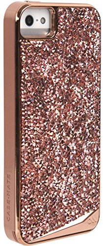 Case-Mate Brilliance Coque pour iPhone 5S/SE Or Rose