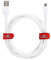 JuicEBitz 3m USB A to MINI B 22AWG Fast Data Charger Cable Lead compatible with DashCam/SatNav inc. NextBase 522/512GW, 422/412GW, 402G, 322/312GW, 212G, DUO HD etc (White)