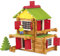 Jeujura - 8007- Jeux de Construction-Mon Chalet en Bois - à partir de 5 ans -135 Pieces - Coffret en Bois