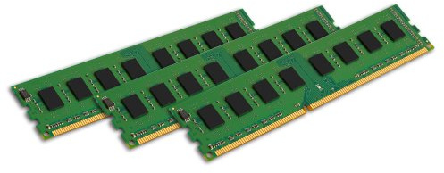 Kingston PC3-10600 Arbeitsspeicher 12GB (1333 MHz, 240-polig) DDR3-RAM Kit