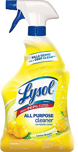 All-Purpose Cleaner, Lemon, 12 32 oz Spray Bottles/Carton