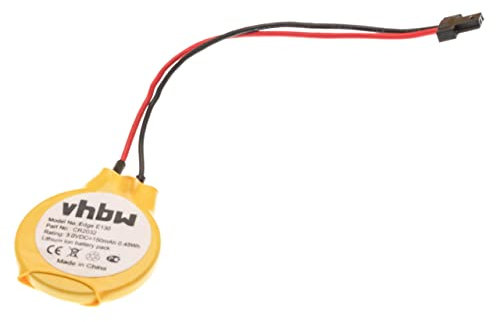 vhbw batteria bios compatibile con Lenovo Thinkpad Edge 11, E130 computer notebook (150mAh, 3V, Li-Ion) - Sostituisce 04W0331