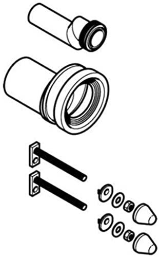 Geberit An- und Abstellgarnitur Wandklammer Erhöhungssatz max. 25 mm