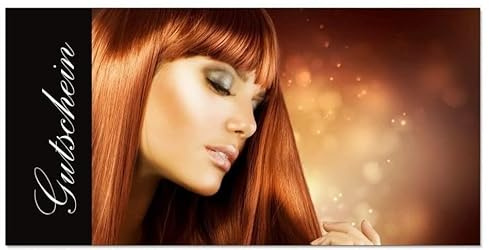 50 Geschenkgutscheine (Friseur-640) Ein super Produkt für Ihre Kunden. Gutscheine Gutscheinkarten für ihren Frisör, Haarstudio