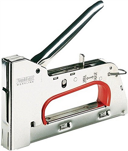 Rapid Handtacker R353, Tacker für Holz und Stoffe, Leistungsstark, Komplett aus Stahl, für Klammern Typ 53, 6-14mm