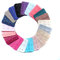 Varios colores mujeres 3-gancho 3 filas espaciado sujetador extensor correa (10PCS)