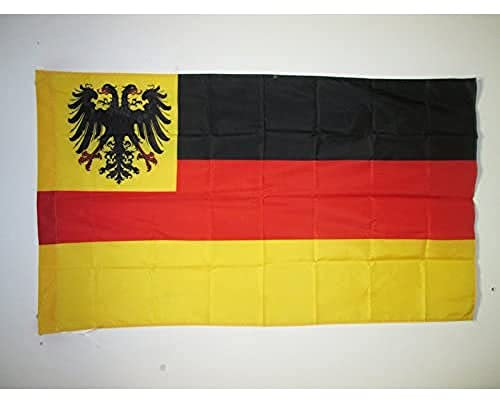 AZ FLAG - Drapeau Confédération germanique 1815-1866 - 150x90 cm - Drapeau De L'Ancienne Allemagne 100% Polyester Avec Fourreau et cordelette - Pavillon 110 g