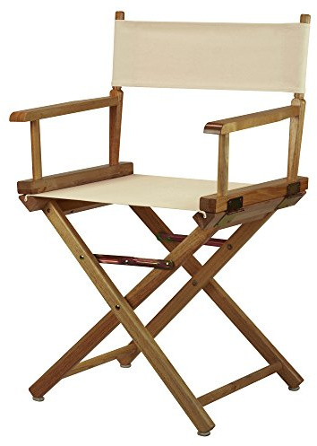 Casual Home 18 Director's Chair Natural Frame with Wheat Canvas