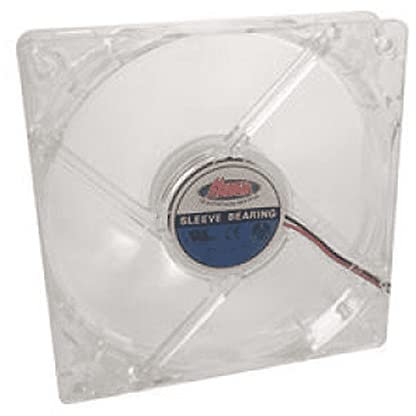 Heden Ventilator, 8 cm, transparent