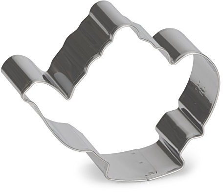 Patisse Ausstechform Teekanne Edelstahl 7 cm, Silber, 7 x 7 x 7 cm