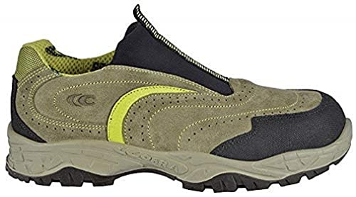 Cofra 22230-000.W43 SPATE S1 P SRC Scivolo di sicurezza beige/giallo, taglia 43,
