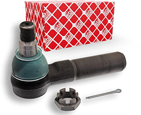 febi bilstein 39595 Tie Rod End with castle nut and cotter pin, pack of one
