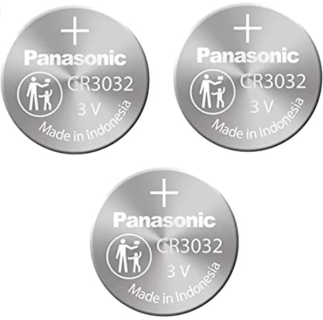 Panasonic Battery, Lithium Button Cell Cr3032- Cr 3032 (3 Pieces) by PANASONIC