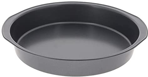 De Buyer - Moule à manqué évasé en acier antiadhésif - Diamètre 28 cm -, Noir
