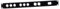 Adam Hall 19 Parts 872212 - Panneau 1 U pour rack 19, profil en U, universel