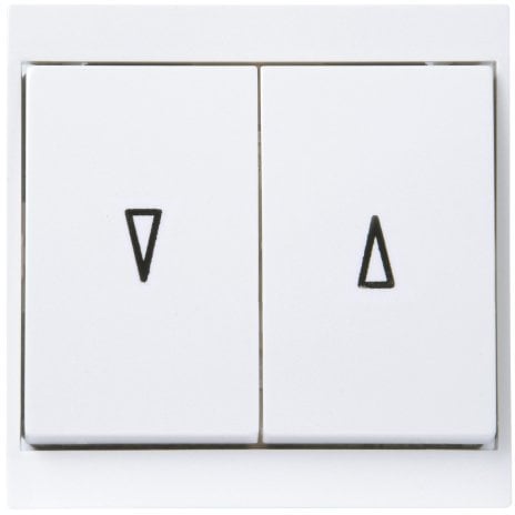 Kopp 621513084 Malta Jalousieschalter, Arktis