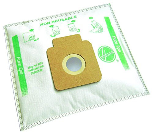 Hoover 35600536 - Lot de 4 véritables sacs aspirateur pour H63 PUREHEPA