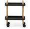 Normann Copenhagen Servierwagen Block Table Schwarz