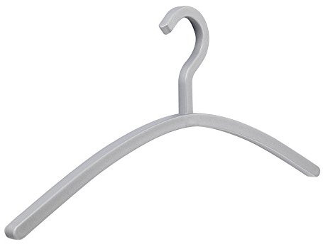 pieperconcept, Carree, 10 x Kleiderbügel, Silber, von Union 8712, zum Setpreis, pieper Concept, Kunststoff Kleiderbuegel