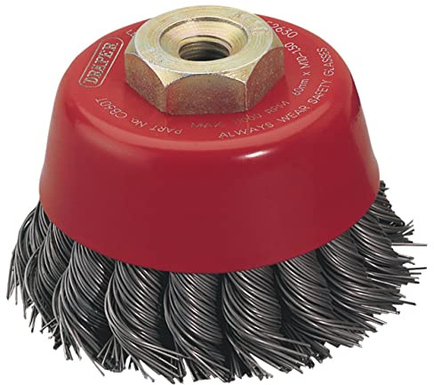 Draper 52630 Expert Twist Knot Wire Cup Brush, 60mm x M10