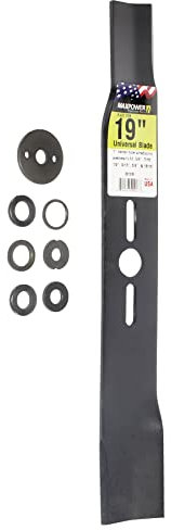 Maxpower 331035 Universal-Ersatzmesser für Rasenmäher, 48,3 cm