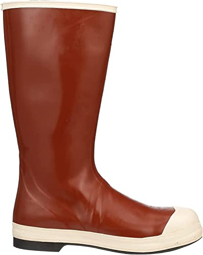 Tingley Pylon MB921B Neoprene Steel Toe Boot (16 Inch), Men's 12, Brick Red Upper - Brown Sole