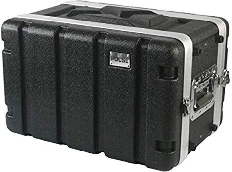 Pulse ABS-6US 19 Inches Rack ABS Flight Case, 6U Short