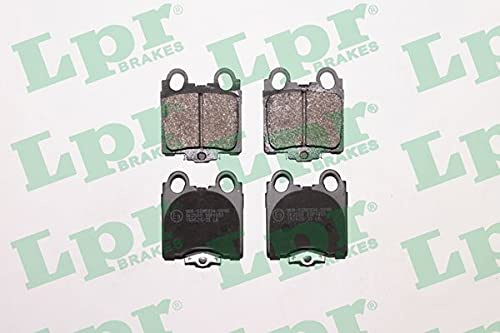 LPR 05P1051 Bremsbelagsatz, Scheibenbremse