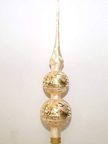 Christbaumspitze Golden Dreams von Jingle Bells Lauscha