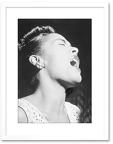 The Art Stop MUSIC VINTAGE PHOTO BLUES JAZZ LEGEND BILLIE HOLIDAY FRAMED PRINT F97X7569
