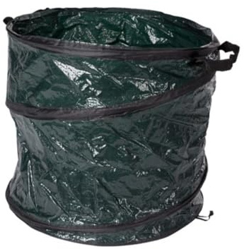 Toolland Gartensack, Pop-Up-System, Polyester, Grün, 80 Liter