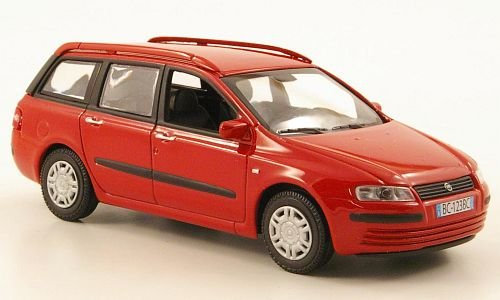 Fiat Stilo SW, rot, 2002, Modellauto, Fertigmodell, MCW-SC38 1:43
