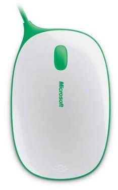 Microsoft Express Mouse Souris optique 3 bouton(s) filaire USB blanc, vert