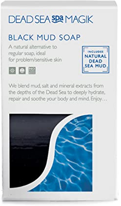 Dead Sea Magik Black Mud Soap