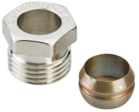 Danfoss 013 G4116 Koppler/Koppelbar cómpresión für Rohr Kupfer 16 mm G1/2 A männlich