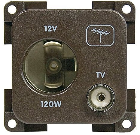 CBE 12V & TV Coaxial Socket