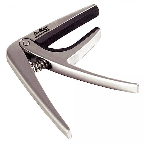 OnStage On-Stage GA200 Ukulele Capo, Silver