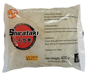 City Aroma Konjak Nudeln Shirataki Nudeln aus Konjakmehl (1 x 400 g)