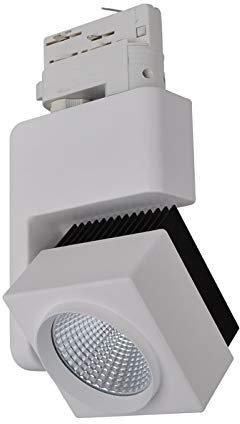 VBLED® 25W LED COB Schienenstrahler Schienenleuchte Strahler Spot Beleuchtung 4000K neutral-weiß 1600lm 45° Abstrahlwinkel