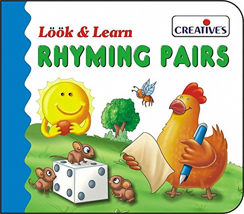 Creative Books - Look & Learn Board Book- Rhyming Pairs - (CRE0556)