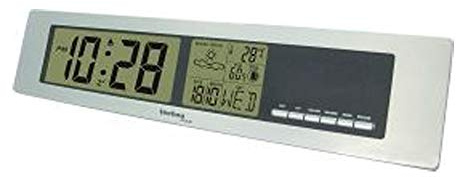 Technoline Wetterstation WS 9123 mit Vorhersage von Wettersituation, Innentemperatur und Mondphasenanzeige